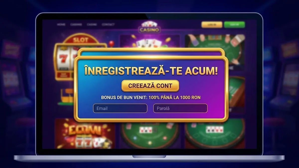 Înregistrare cu bonus